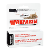 Warfarin Disposable Mouse Poison Bait Station