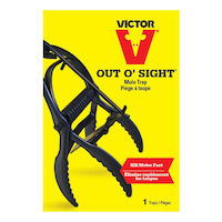 Victor Out O'Sight Mole Trap Front_Flat
