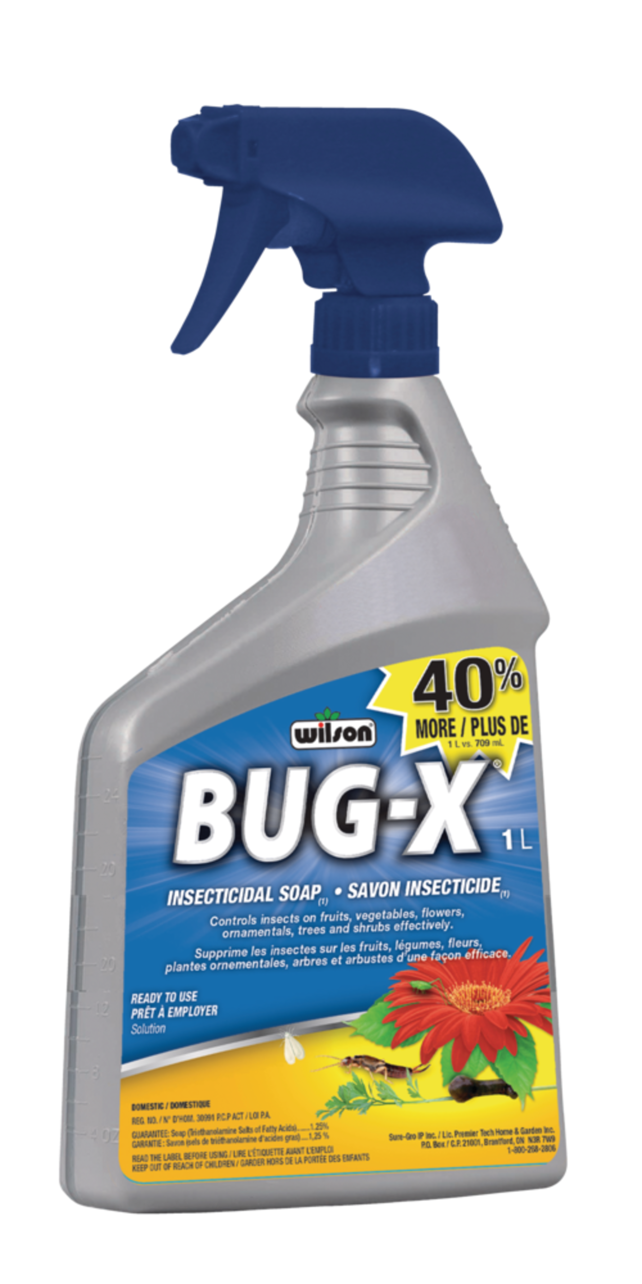 Wilson Bug X Pest Control Spray, 1-L Front_Flat