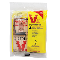 Pièges à souris Victor en métal, bois, paq. de 2 Front_Flat
