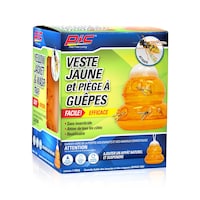 Piège à guêpes, frelons et guêpes jaunes PIC, vivre sans parasites Front_Angled_Right