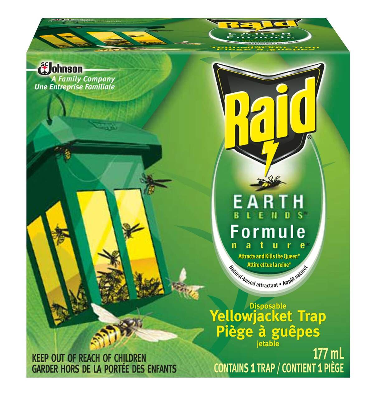 Raid Reusable Yellow Jacket, Wasp and Hornet Trap​ 