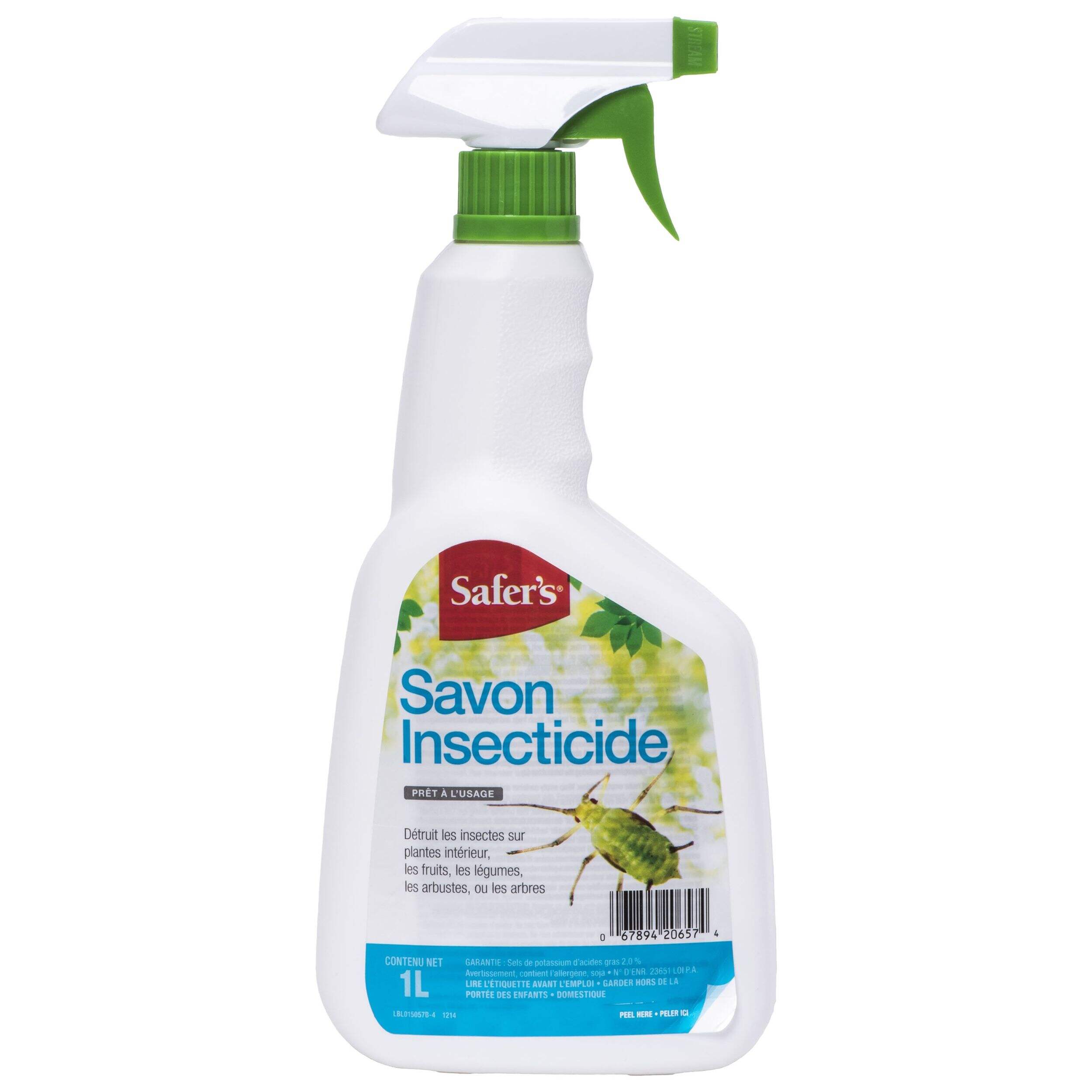 Savon insecticide Safer's prêt à utiliser, 1 L Back_Flat