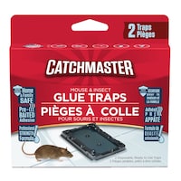 Catchmaster Rodent Glue Traps, 2-pk