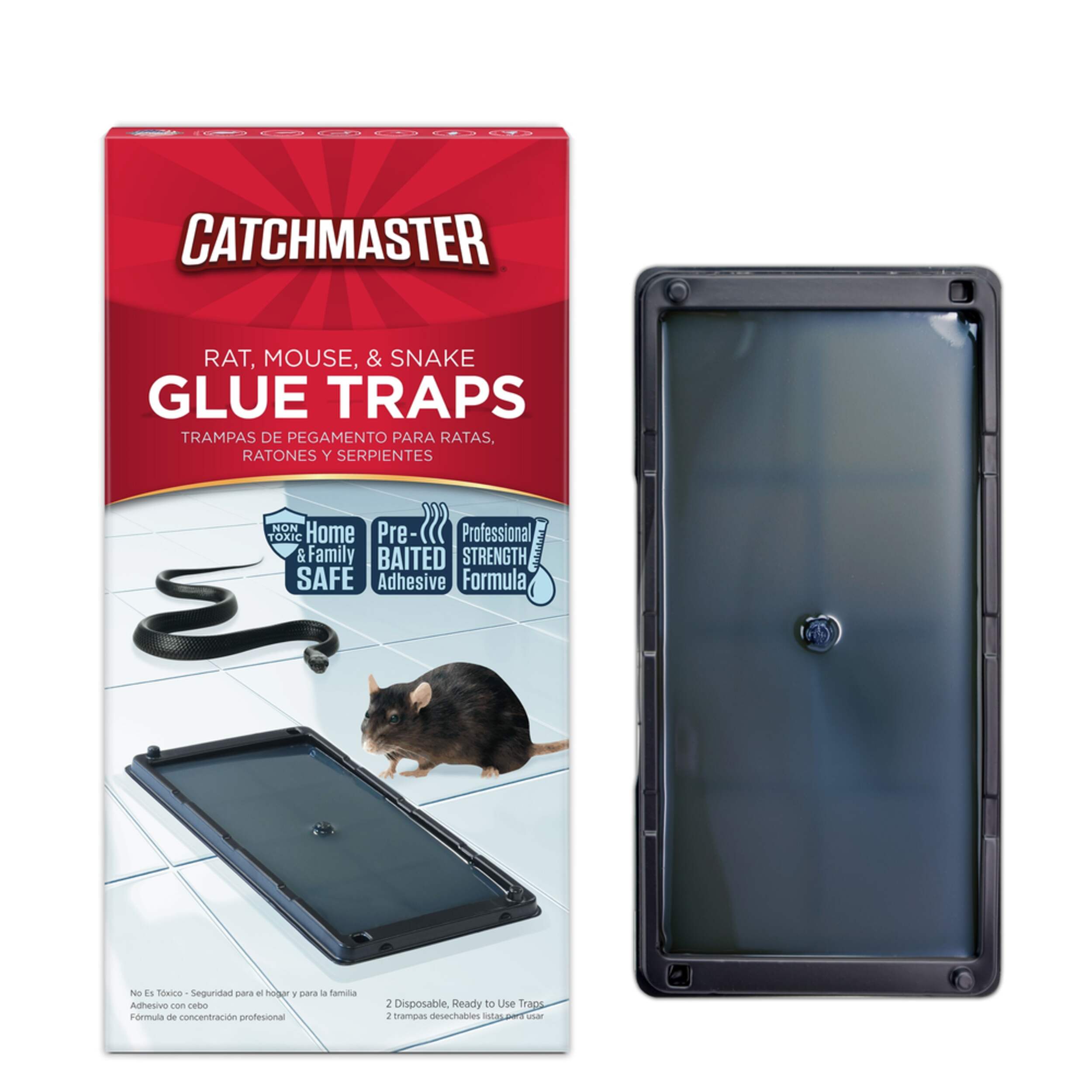 Catchmaster Rat Size Glue Traps, 2-pk | Canadian Tire