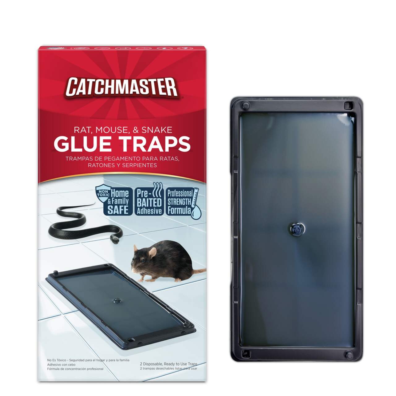 Buy Effective Heavy-Duty Rat, Mouse & Snake Glue Trays 6 Count