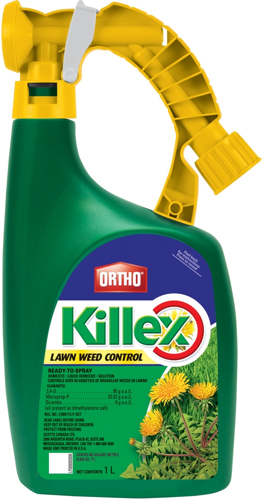 Ortho Killex ReadytoSpray Lawn Weed Control/Killer, Herbicide, 1L