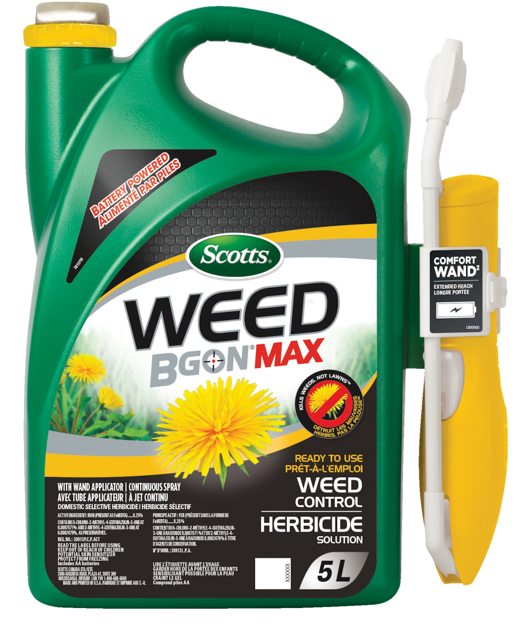 Scotts Weed B Gon MAX Ready-to-Use Weed Control/Killer, Herbicide with ...