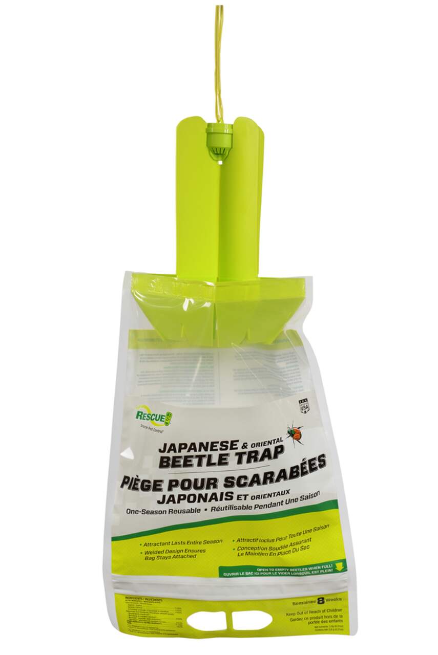 RESCUE! Japanese & Oriental Beetle Trap, One Season Reusable