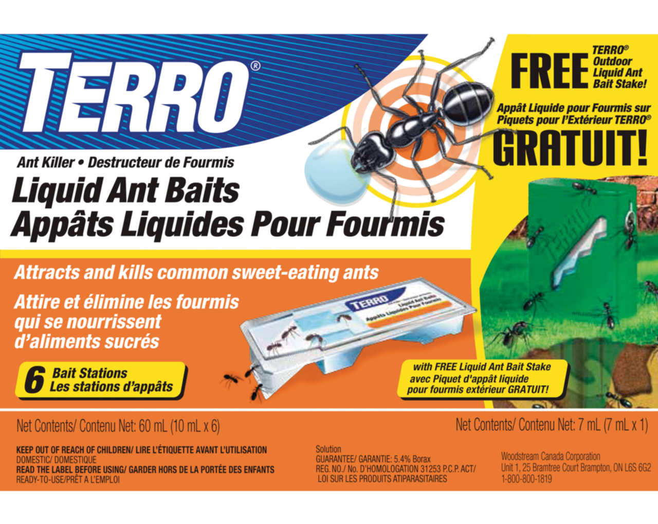 Terro® Liquid Ant Killer Baits, 6-pk