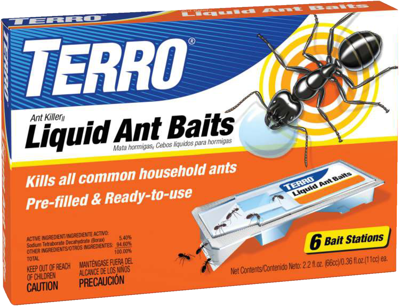 Terro® Liquid Ant Killer Baits, 6-pk