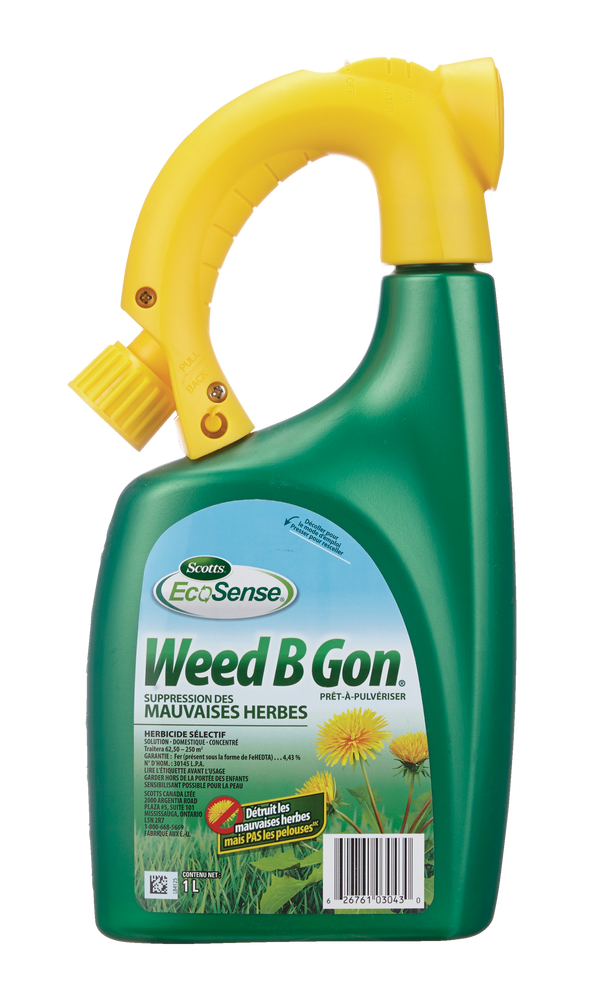 Herbicide Prêt à Vaporiser Scotts EcoSense Weed B Gon, 1 L | Canadian Tire