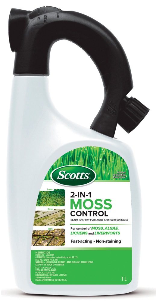 Scotts Ecosense 2in1 Moss Control ReadytoSpray, 1L Canadian Tire