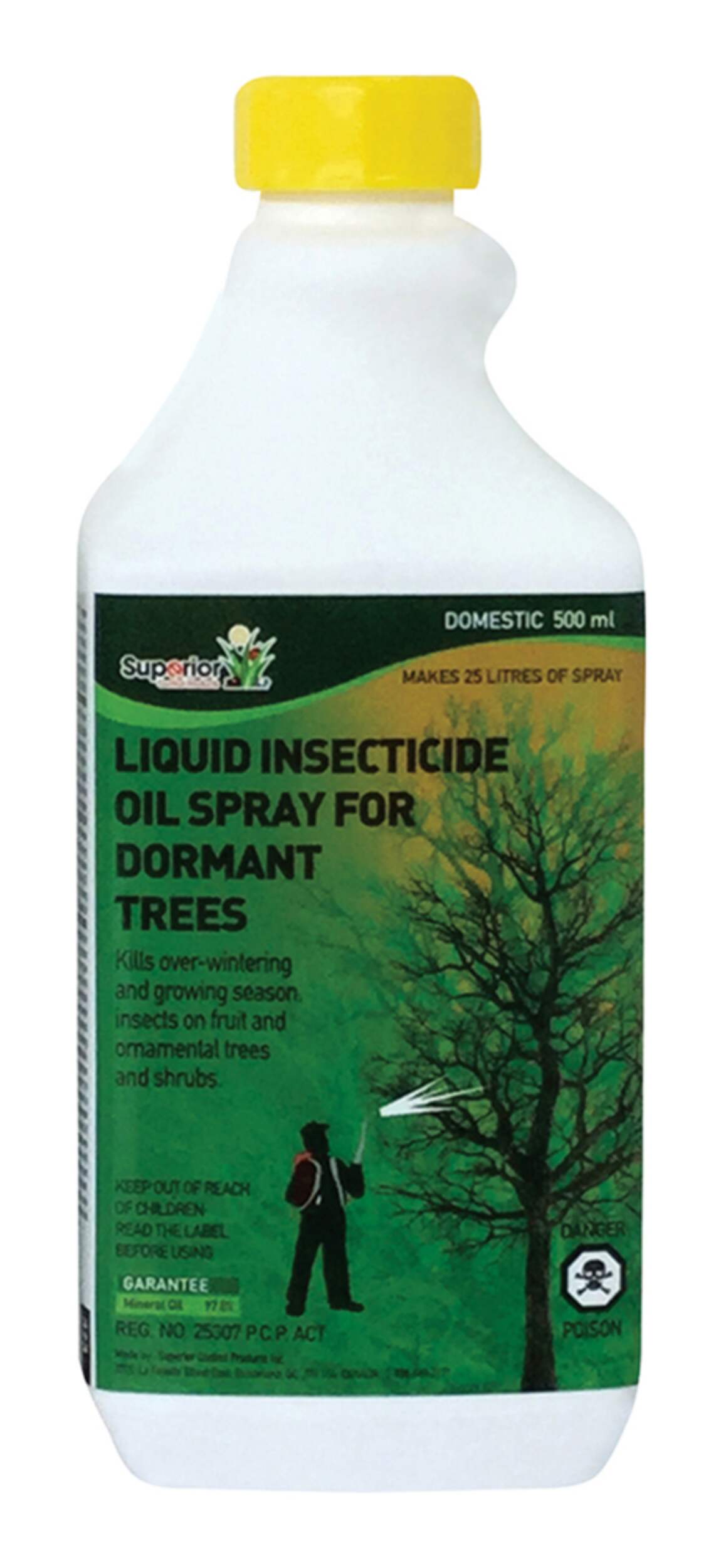 Superior Outdoor Liquid Insecticide, Oil Spray for Dormant Trees, 500-mL Front_Flat