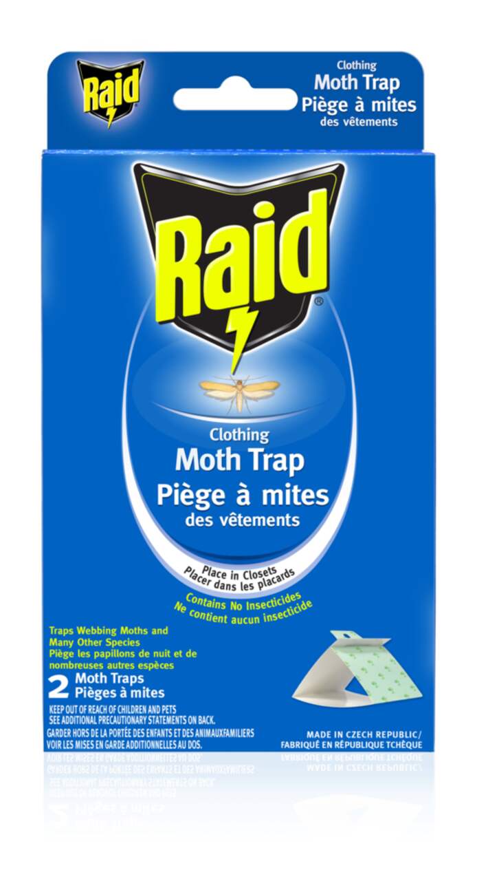 Raid® Clothing Indoor Moth Trap, 2-pk