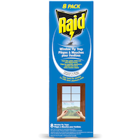 Raid® Window Fly Trap, 8-pk