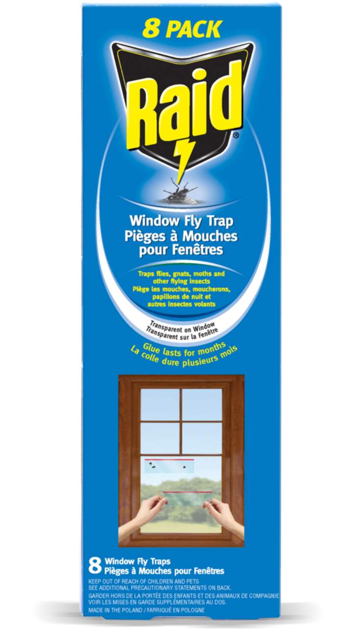 Window Fly Traps Indoor, Fly Paper Bug Sticky Strips, House Fly Killer  Window De