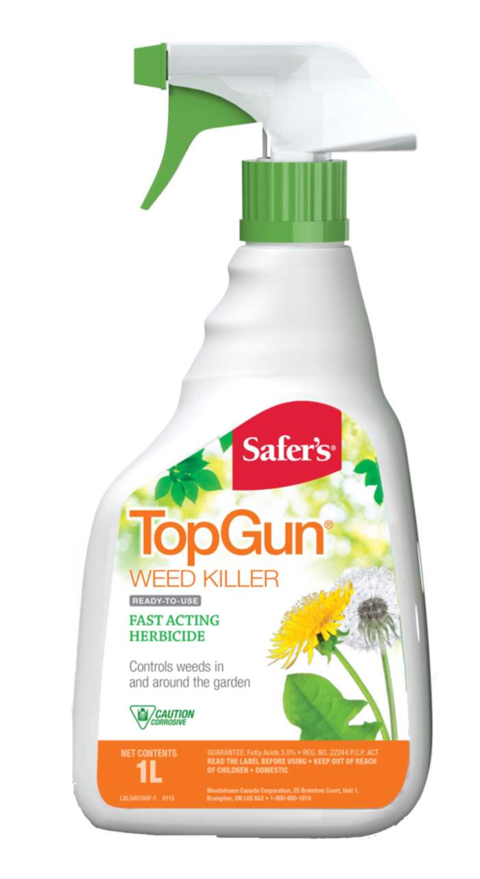 Safer's Top Gun Ready-to-Use Weed Killer Spray, 1-L | Canadian Tire