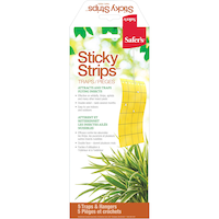 Safer’s® Sticky Strips™ Insect Traps Front_Flat