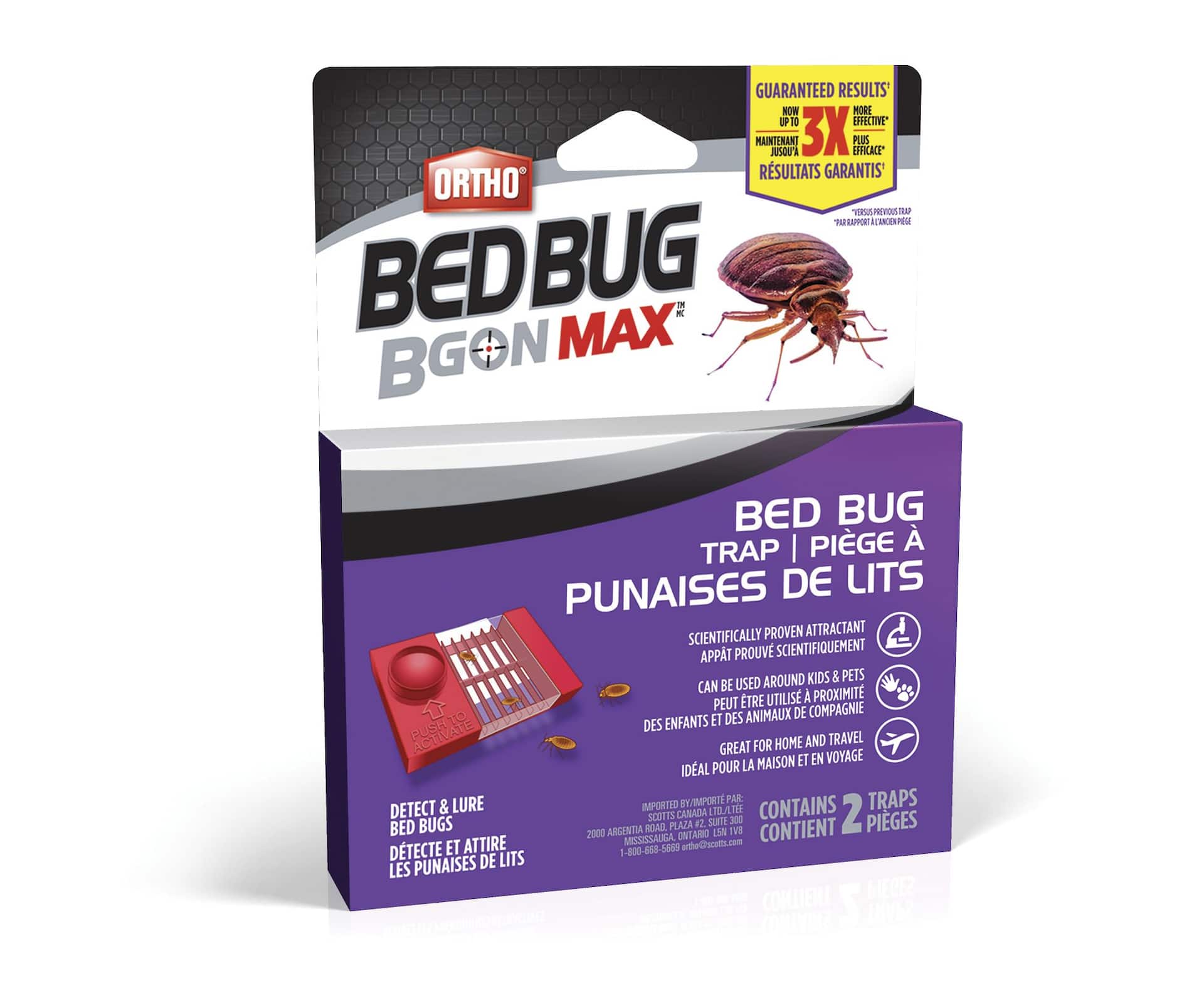 Home Defense Max Bed Bug Trap (2-Pack)