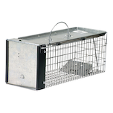 Cage-piège pour très petits animaux à une porte pour les tamias, écureuils, rats et belettes de Havahart Front_Three_Fourths_Angled_Right