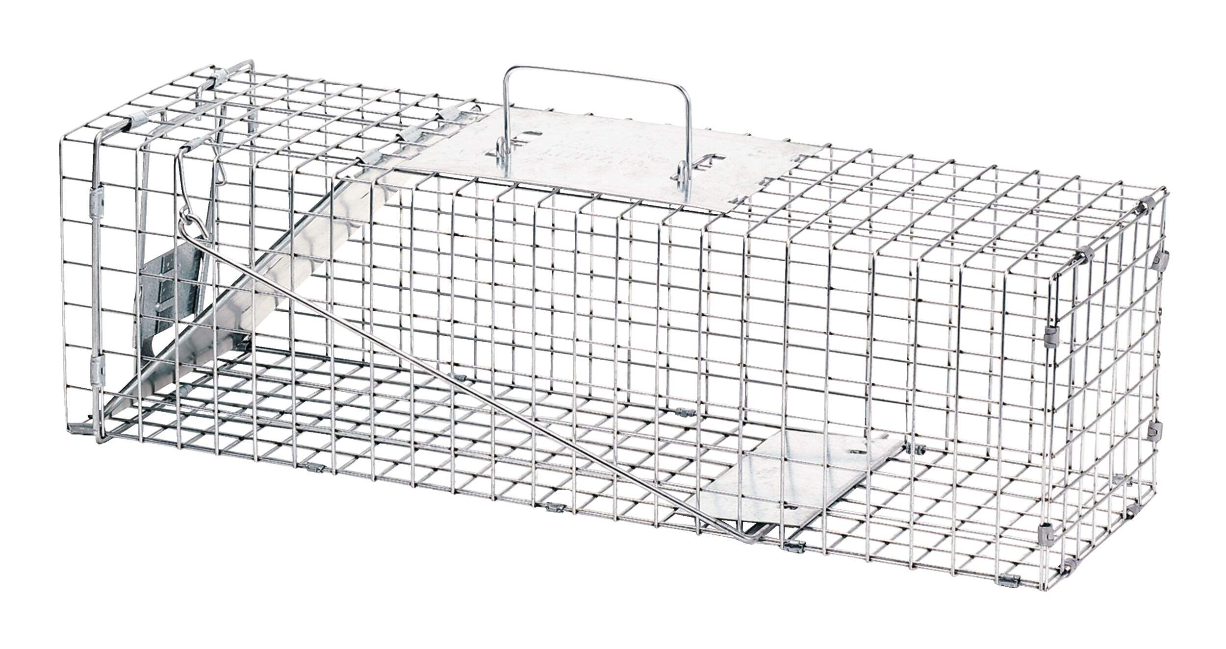 Havahart Rabbit & Skunk Live Trap Back_Angled_Left