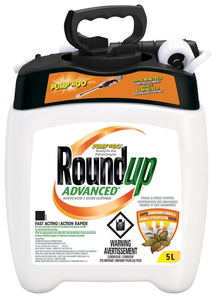 Roundup Advanced ReadytoUse Grass and Weed Control/Killer with PumpN