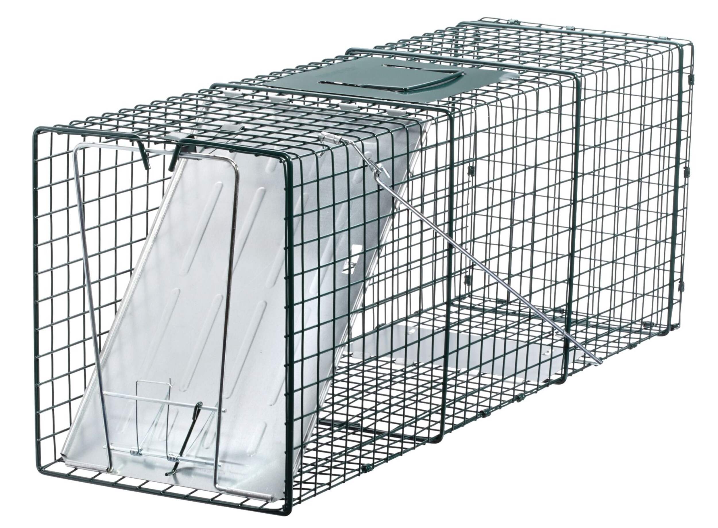 Catch & Release Live Animal Cage Traps, 2-pk Front_Angled_Left