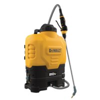 DEWALT 20V 4-Gallon Backpack Sprayer Front_Three_Fourths_Angled_Right