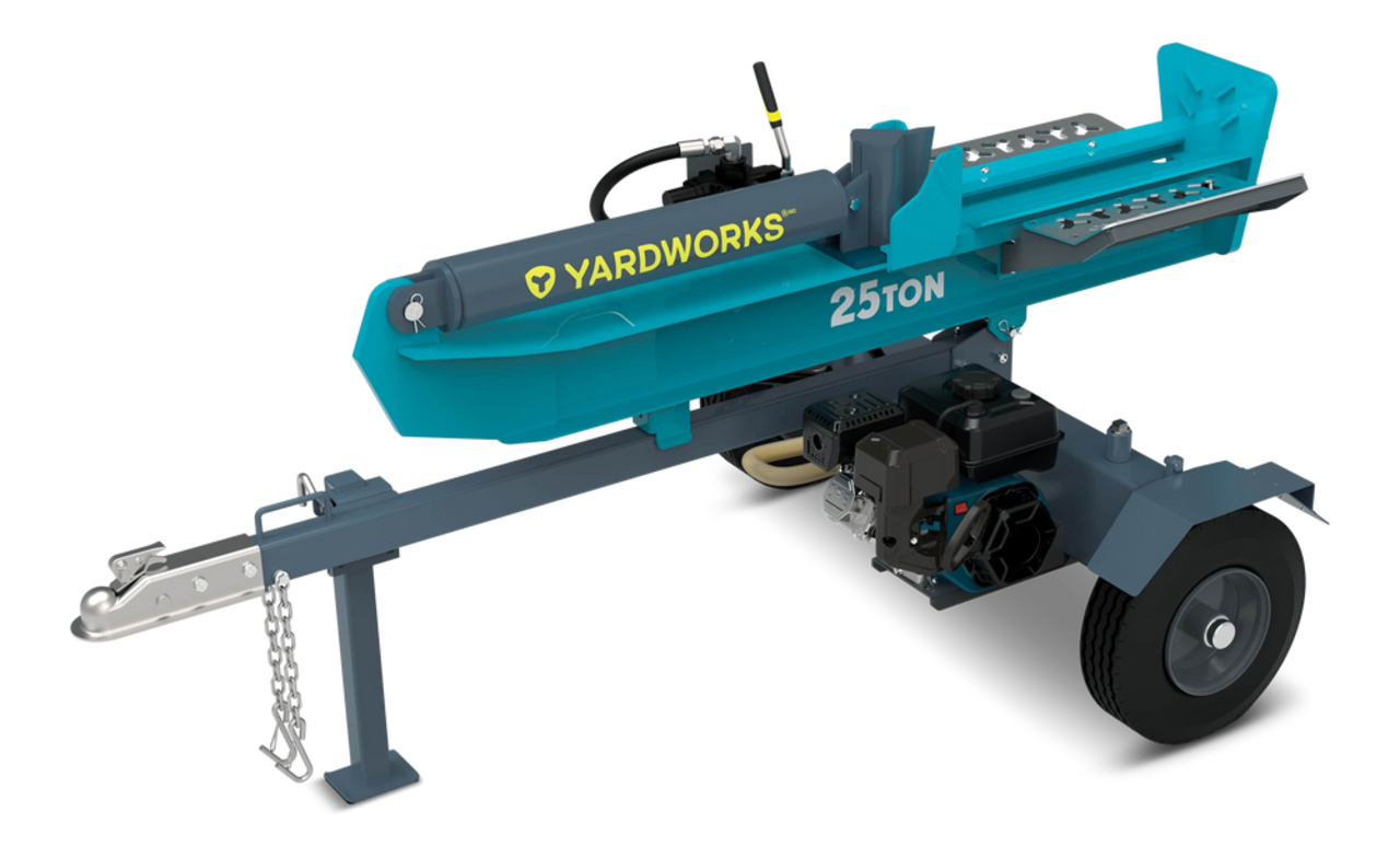 25 ton shop yardworks log splitter