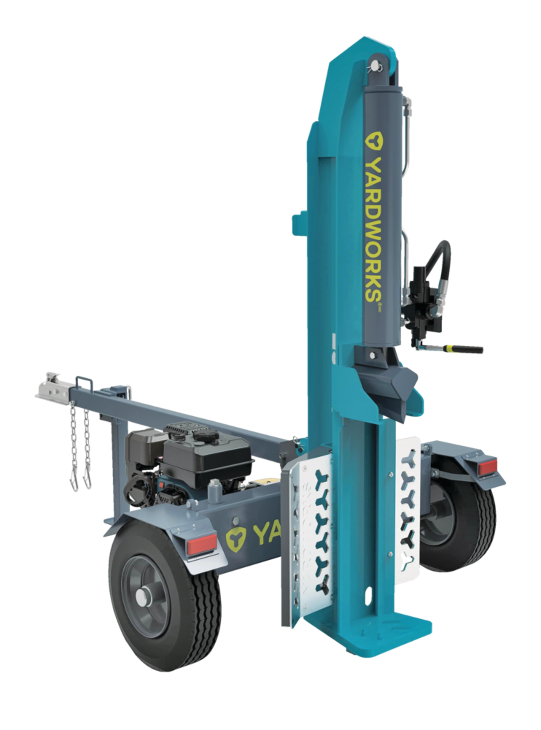 Yardworks 100876 25-Ton 224cc Gas-Powered Log Splitter Front_Three_Fourths_Angled_Right