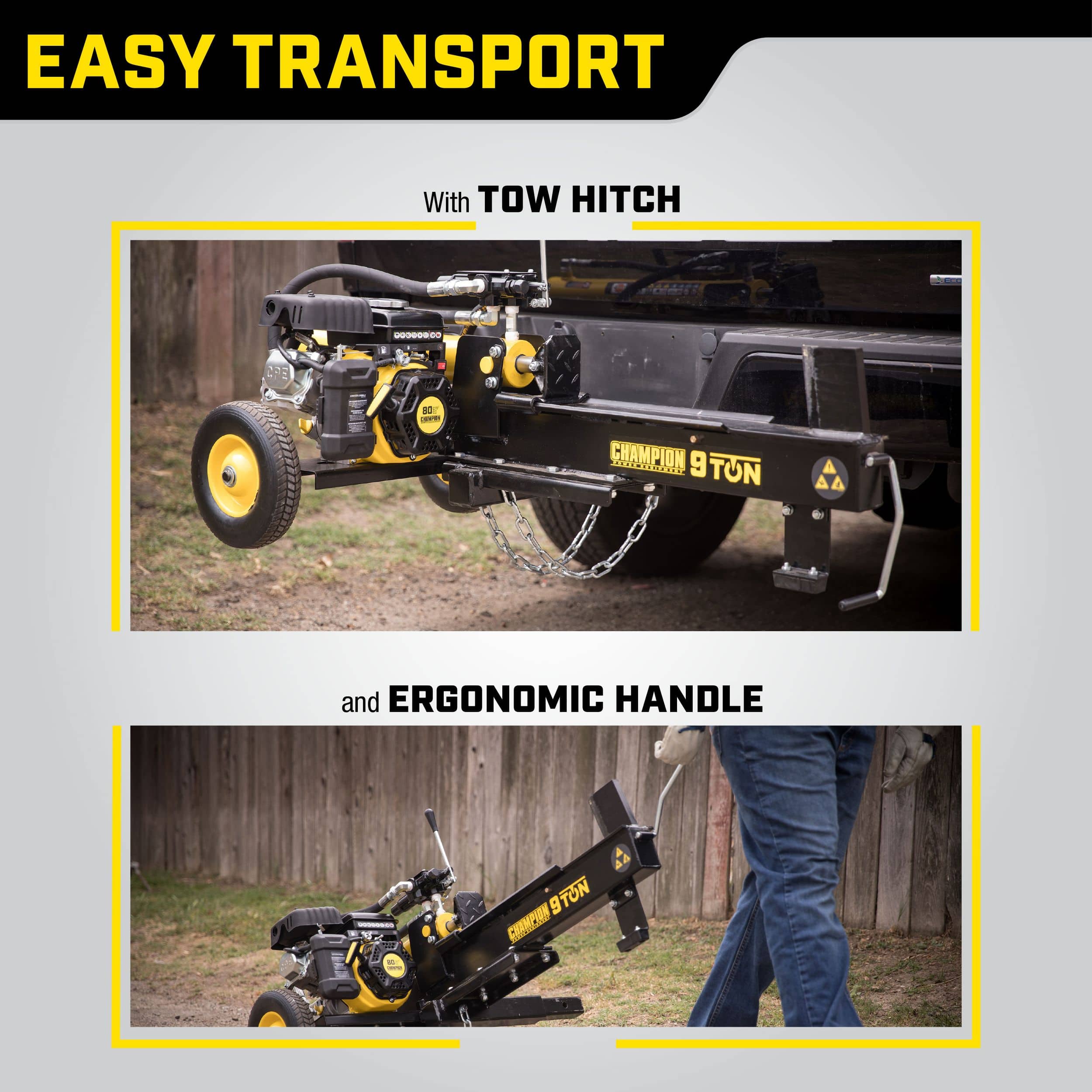 9 ton champion log splitter discount