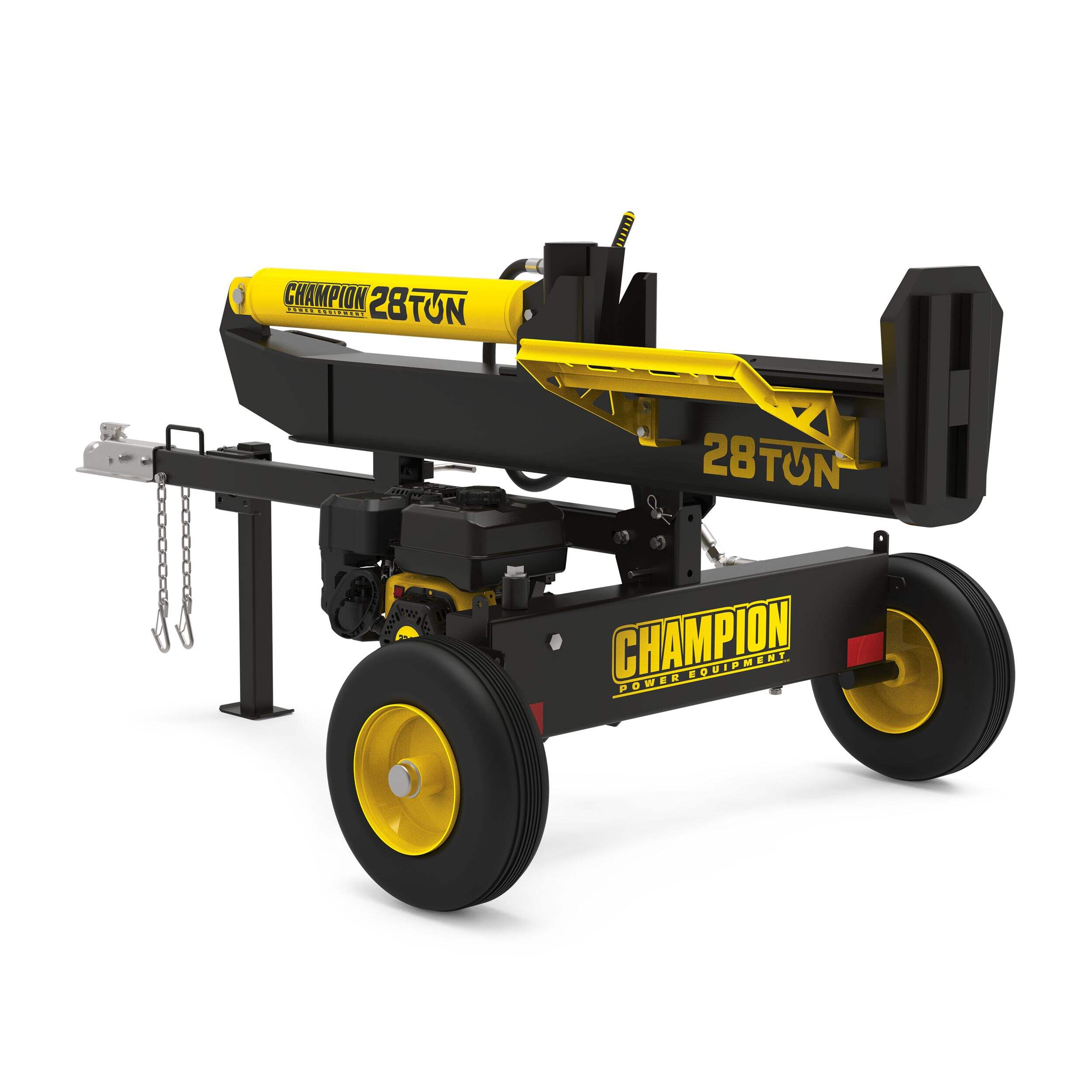 Champion Power Equipment 301cc Full Beam Log Splitter Front_Three_Fourths_Angled_Right