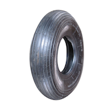 Yardworks Ribbed Wheelbarrow Replacement Tire Front_Three_Fourths_Angled_Left