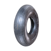 Yardworks Ribbed Wheelbarrow Replacement Tire Front_Three_Fourths_Angled_Left