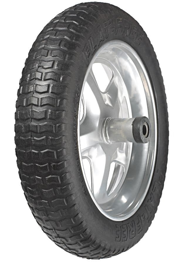 Jackson flat free wheelbarrow outlet tire