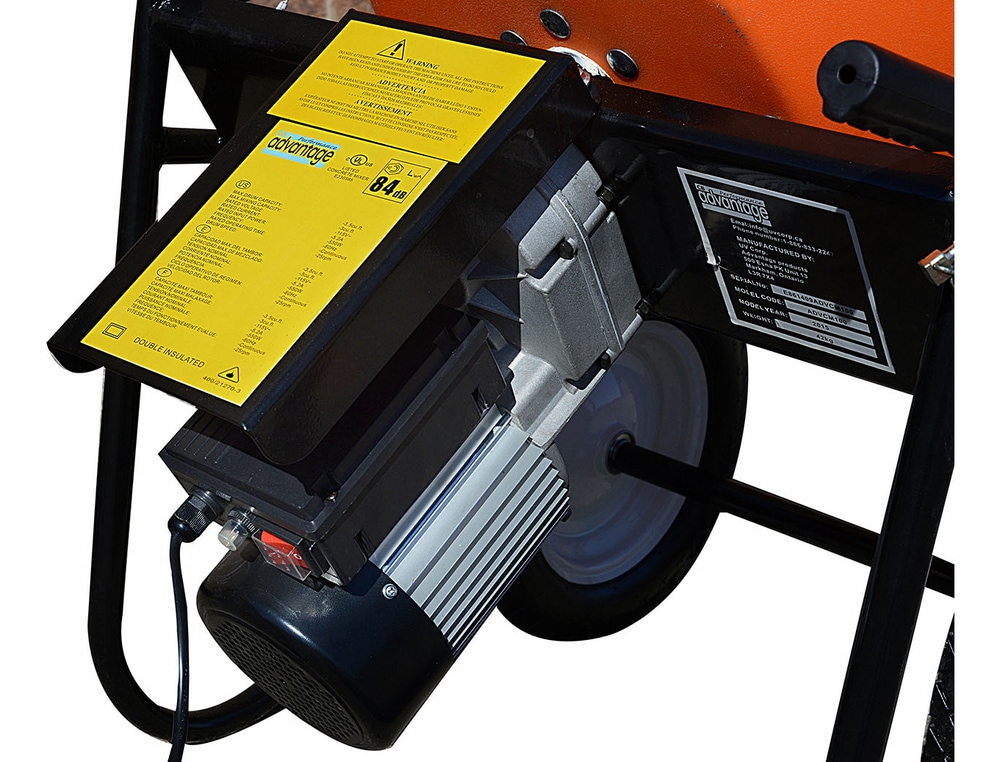 HDPE 3/4 HP Portable Electric Cement Mixer, 170L/6cuft Canadian Tire