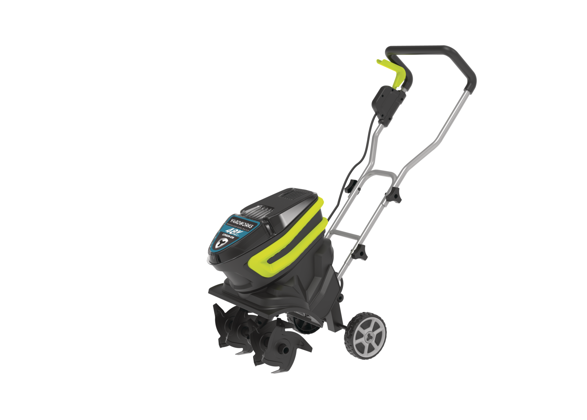 Yardworks 48V max* Brushless Tiller, 14in Canadian Tire