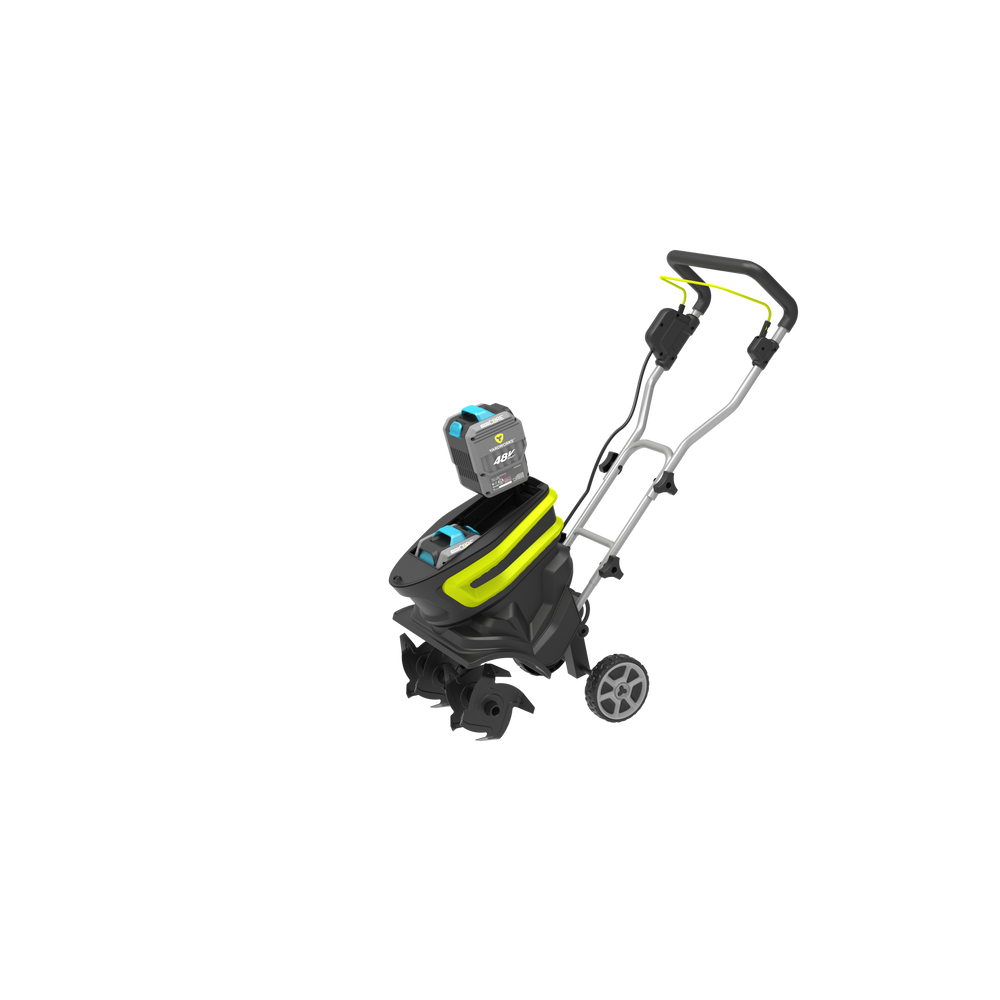 Yardworks 48V Max* Brushless Tiller, 14in Canadian Tire