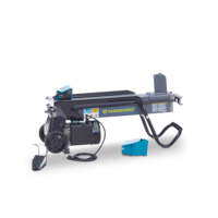 Yardworks 65558P-6 6-Ton 1-3/4 HP Duo Cut Electric Log Splitter with Pedal