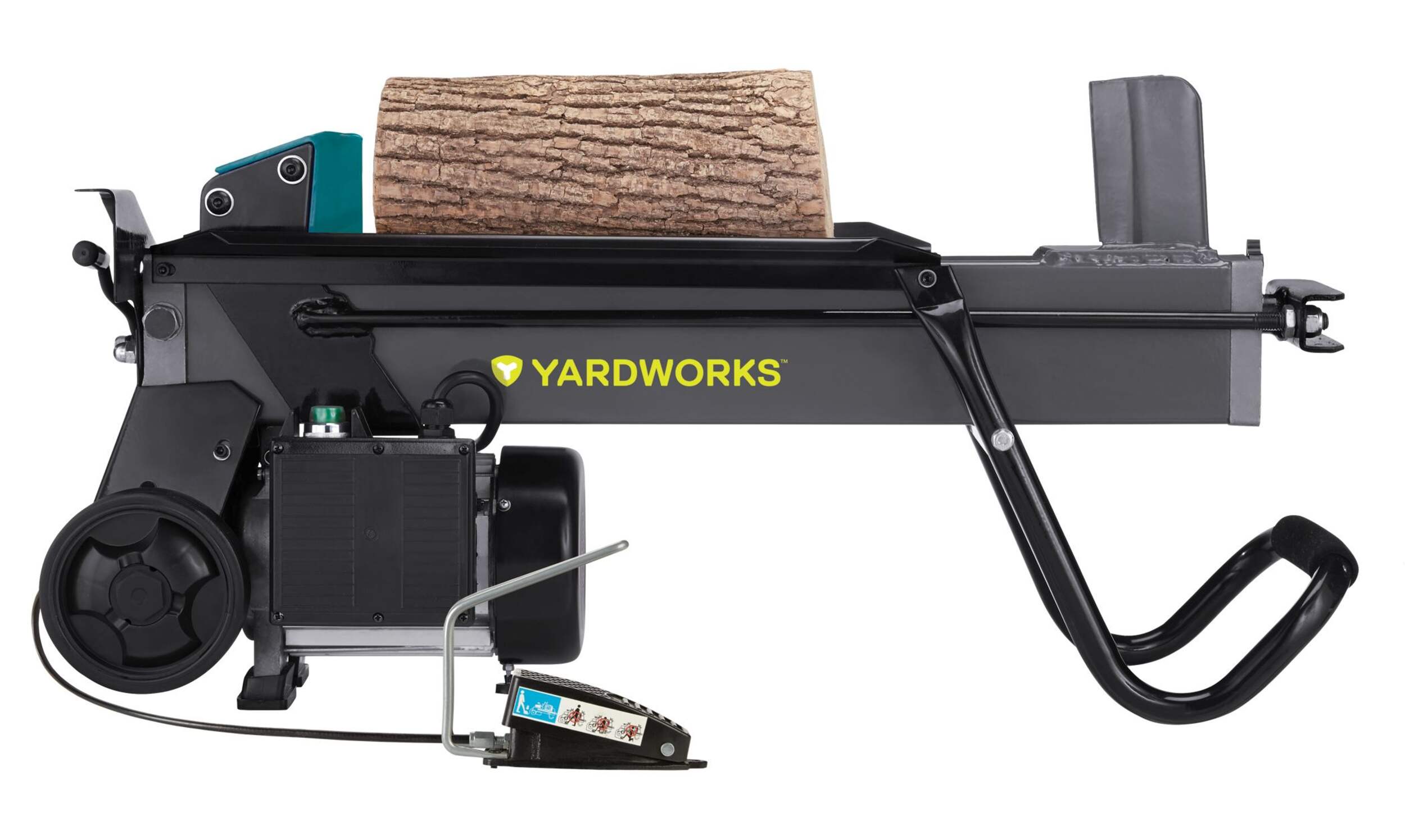 Yardworks 5Ton Duo Cut Electric Log Splitter with Pedal Canadian Tire