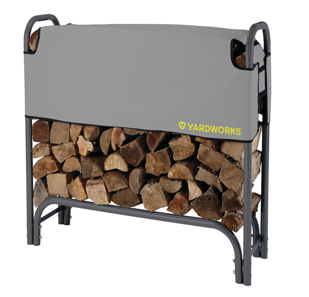 Yardworks 4ft Steel Frame Firewood/Log Rack/Holder Canadian Tire