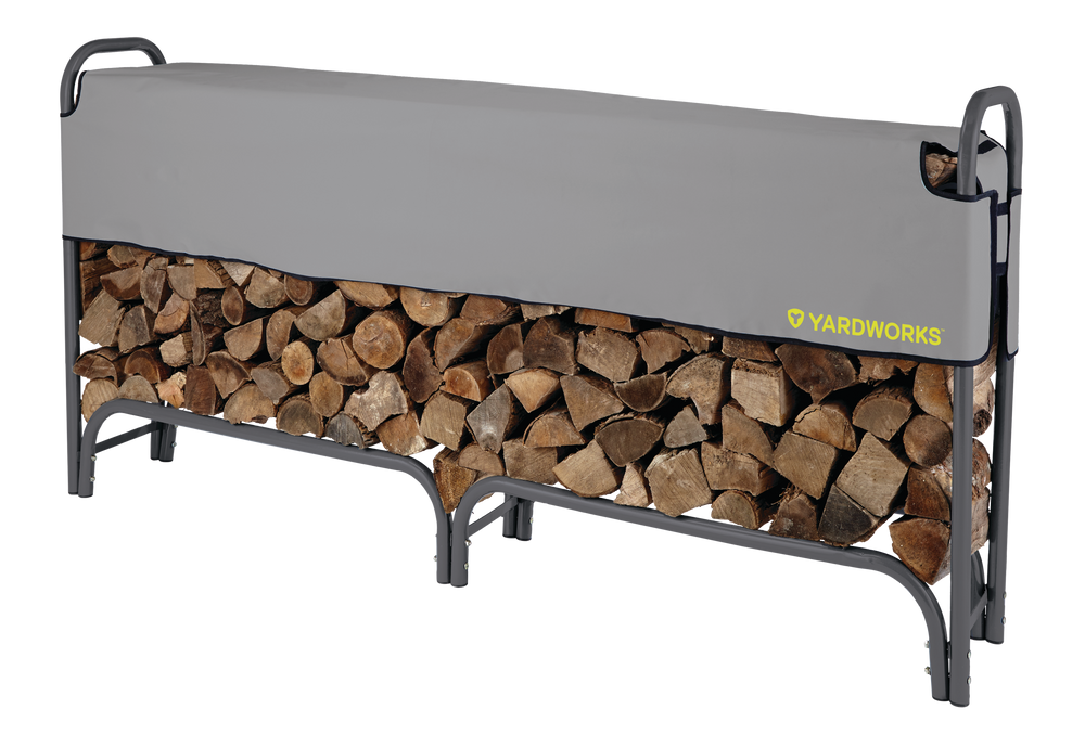 Yardworks 8ft Steel Frame Firewood/Log Rack/Holder Canadian Tire