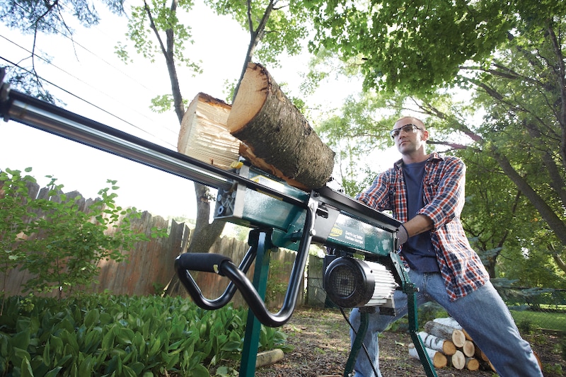 Yardworks 65556 4Ton 13/4 HP Electric Log Splitter Canadian Tire