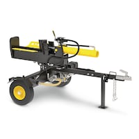 Champion 100888 20-Ton 224cc Gas-Powered Log Splitter with Wheels, Hitch & Fenders