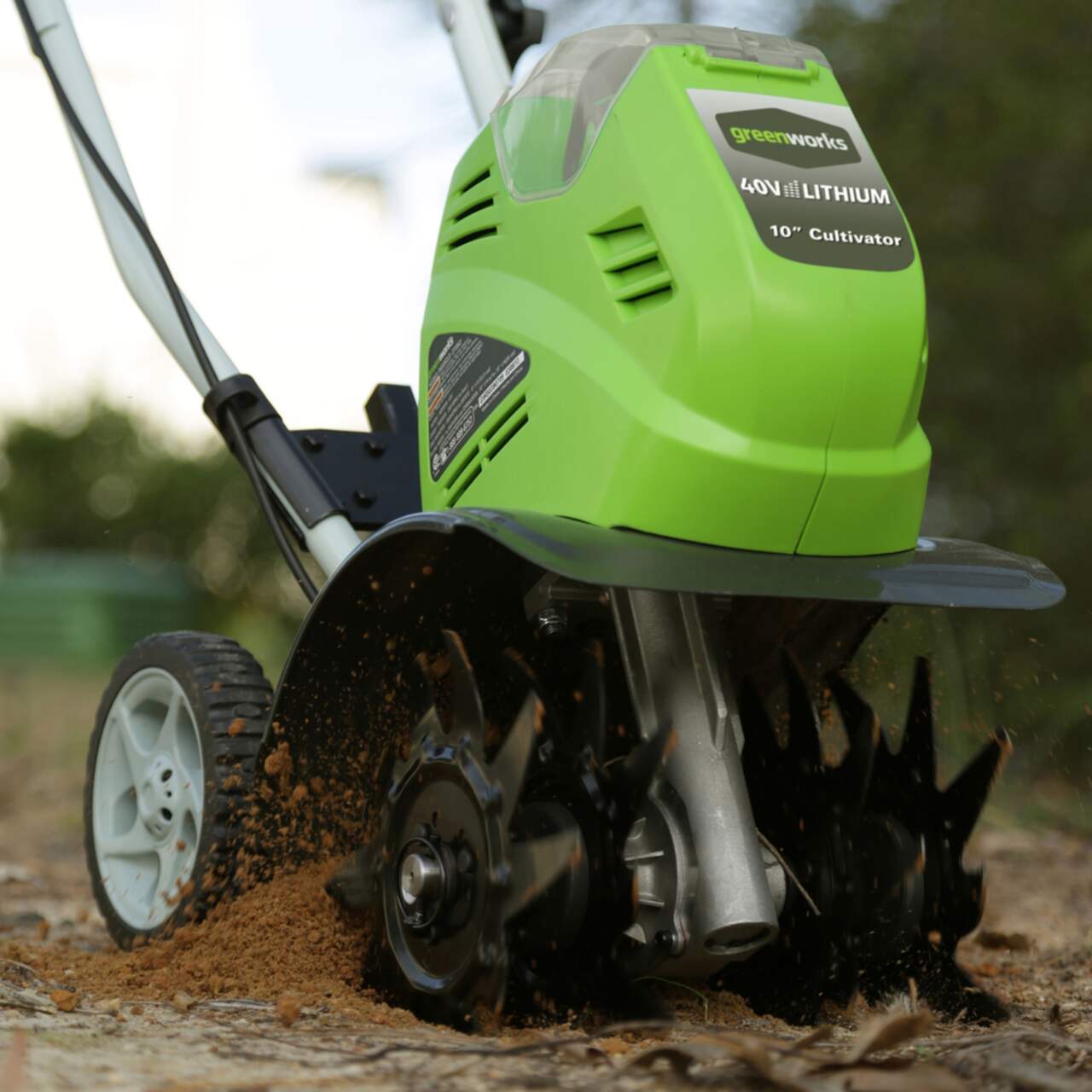 Greenworks 40V Lithium Cordless Tiller