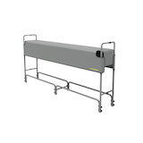 Yardworks Adjustable Steel Construction Half Cover Firewood/Log Rack, 8-ft Front_Three_Fourths_Angled_Left