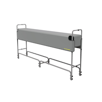 Yardworks Adjustable Steel Construction Half Cover Firewood/Log Rack, 8-ft Front_Three_Fourths_Angled_Left