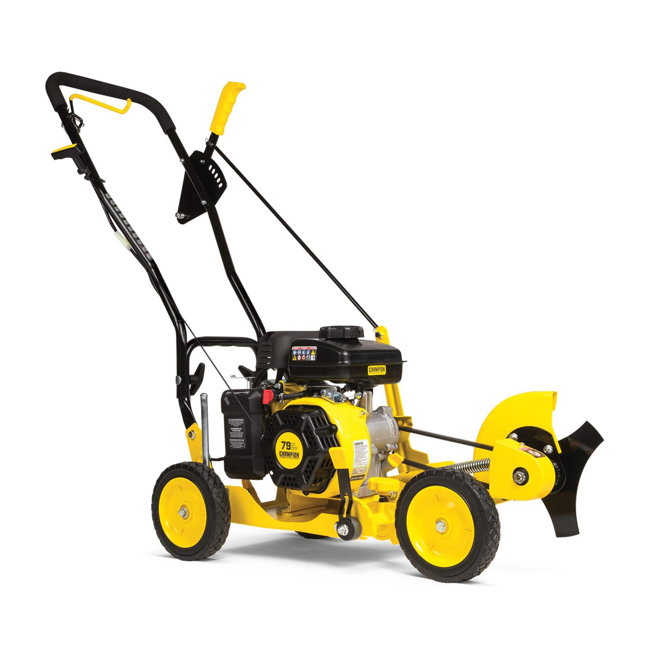 Champion 200942 Power Equipment 79cc Gas-Powered Walk Behind Lawn Edger Front_Three_Fourths_Angled_Right