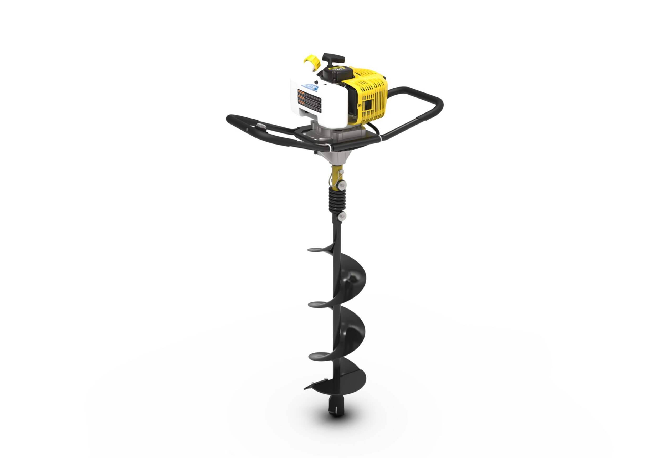 Champion 200940 Power Equipment 8-in 52cc Gas-Powered Cordless Earth Auger Front_Three_Fourths_Angled_Right